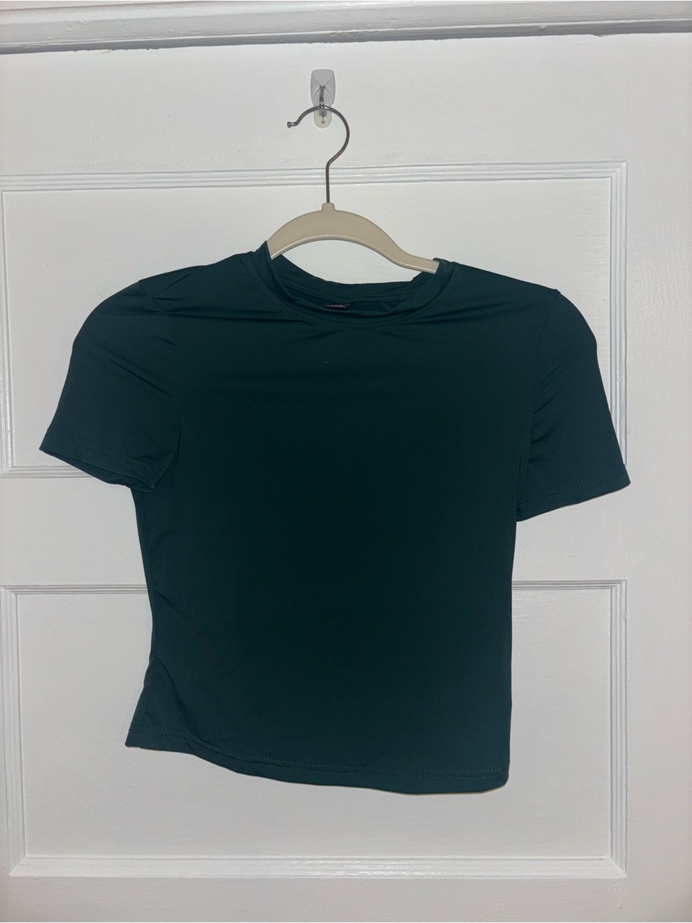 Classic Short Sleeve Crew Tee in Dark Green